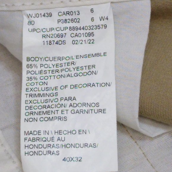 Dickies Original 874 Men's Work or Women's Work Pants Beige Flex Movement EUC - Picture 6 of 7